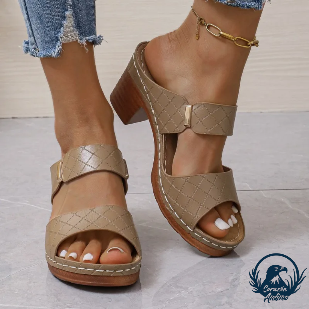 SANDALIAS DE CUERO VALENTINA™ | EDICIÓN LIMITADA PREMIUM