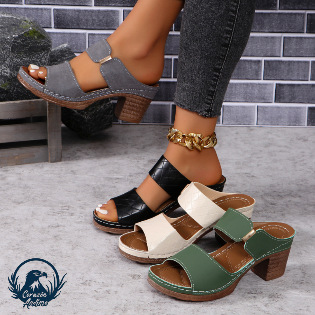 SANDALIAS DE CUERO CAMILA™ | EDICIÓN LIMITADA PREMIUM