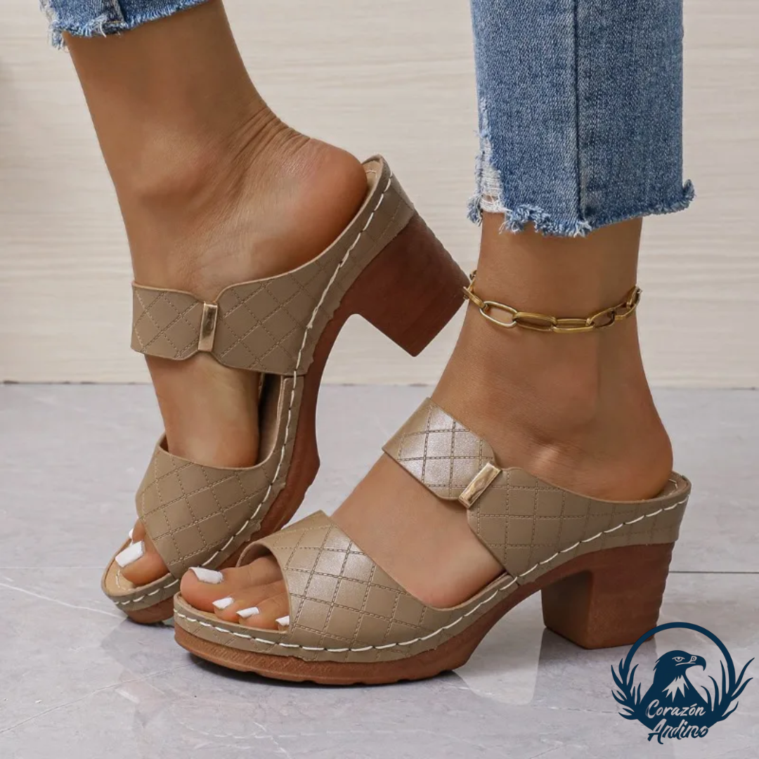 SANDALIAS DE CUERO VALENTINA™ | EDICIÓN LIMITADA PREMIUM