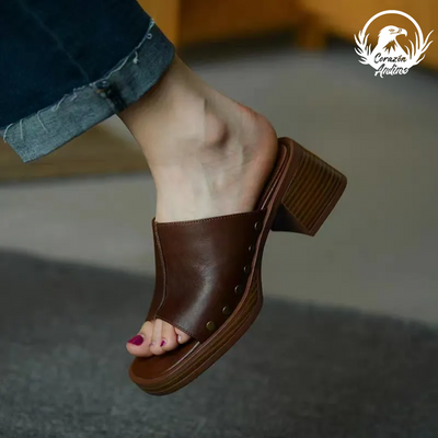 SANDALIAS DE CUERO RENATA™ | EDICIÓN LIMITADA PREMIUM